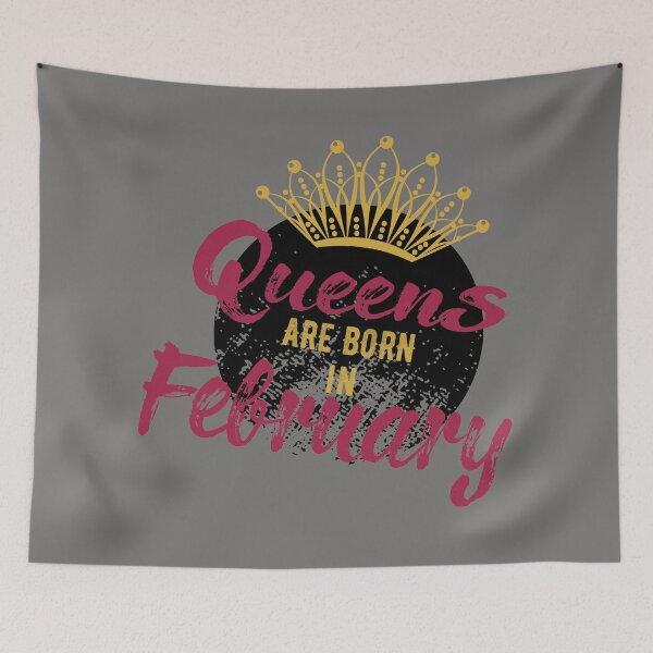 Item preview, Queens are bron in february designed and sold by samah82.