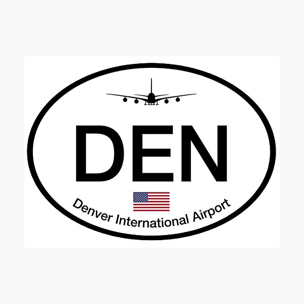 Item preview, DEN - Denver International Airport designed and sold by Jake Sperling.