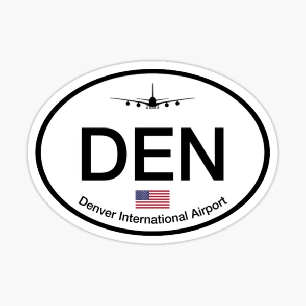 Item preview, DEN - Denver International Airport designed and sold by Jake Sperling.