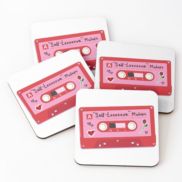 Item preview, Self love mixtape art designed and sold by AznavourByKarin.
