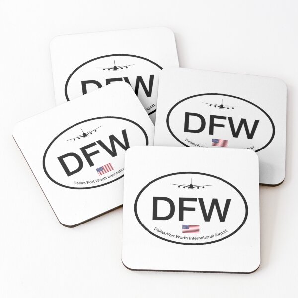 Item preview, DFW - Dallas/Fort Worth International Airport designed and sold by Jake Sperling.