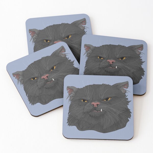 Item preview, Yellowfang Warriors Thunderclan on blue  designed and sold by GnomelyDragon.