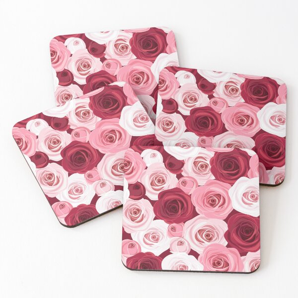 Item preview, Pattern with red and pink roses. designed and sold by Naddya.