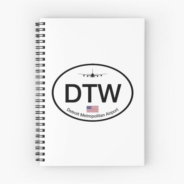 Item preview, DTW - Detroit Metropolitan Airport designed and sold by Jake Sperling.