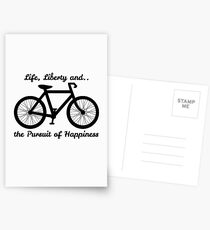 Life, Liberty and the Pursuit of Happiness Postcards