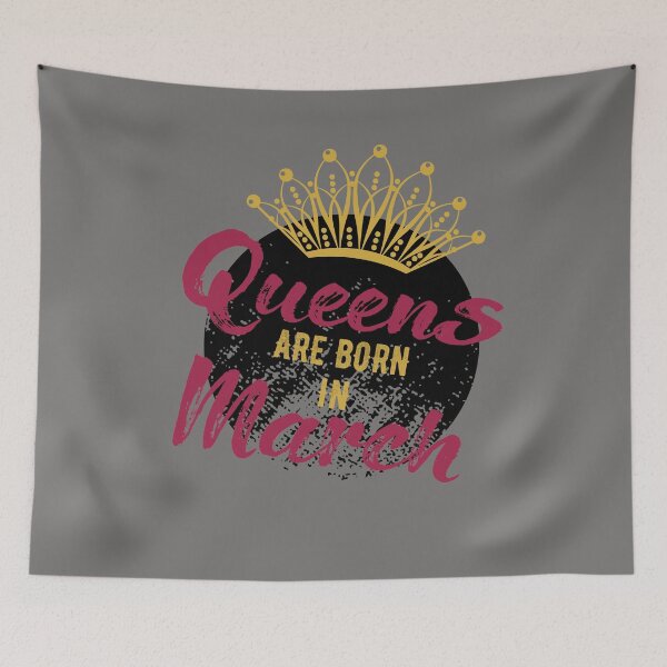 Item preview, Queens are bron in March designed and sold by samah82.
