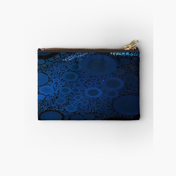 Item preview, Cute Aesthetic Blue modern Cercles pattern gift for digital art lover  designed and sold by AYACHI90.