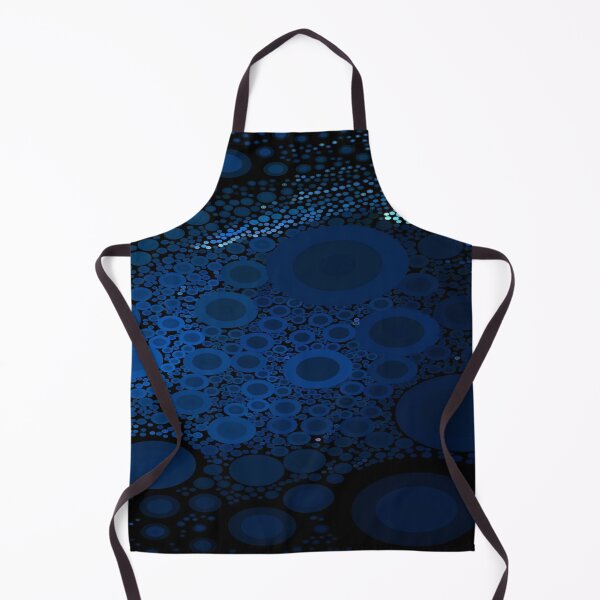 Item preview, Cute Aesthetic Blue modern Cercles pattern gift for digital art lover  designed and sold by AYACHI90.