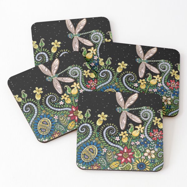 Item preview, Dragonfly in Alice's Garden designed and sold by jwintercollins.