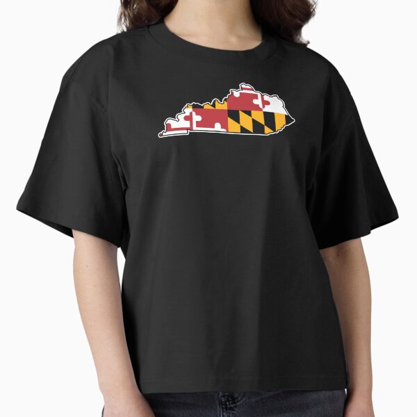 Item preview, Maryland Flag Kentucky Map designed and sold by MarylandStyle.