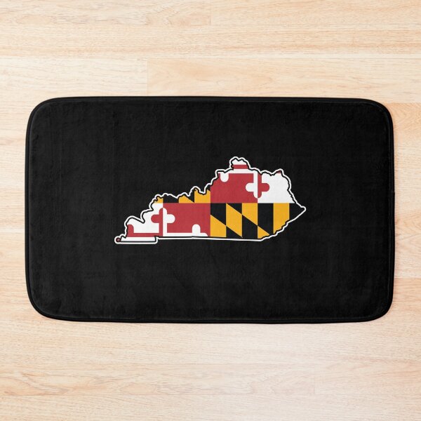 Item preview, Maryland Flag Kentucky Map designed and sold by MarylandStyle.