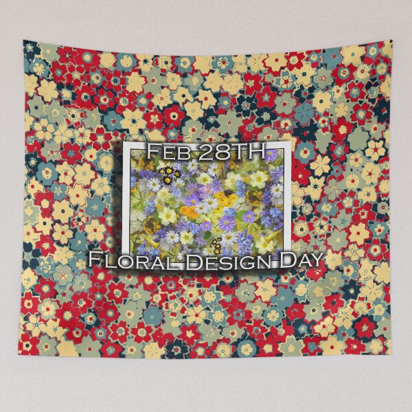 Item preview, I LOVE FLORAL DESIGN DAY designed and sold by REALDesign-Shop.