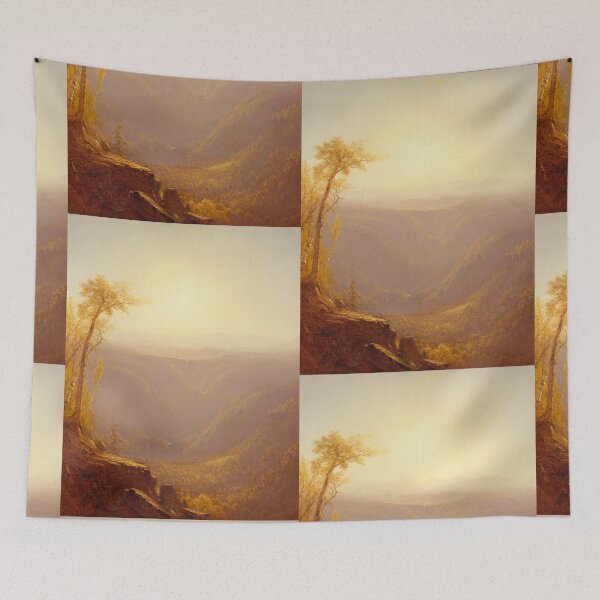 Item preview, A Gorge in the Mountains (Kauterskill Clove) 1862 designed and sold by McCoysStore17.