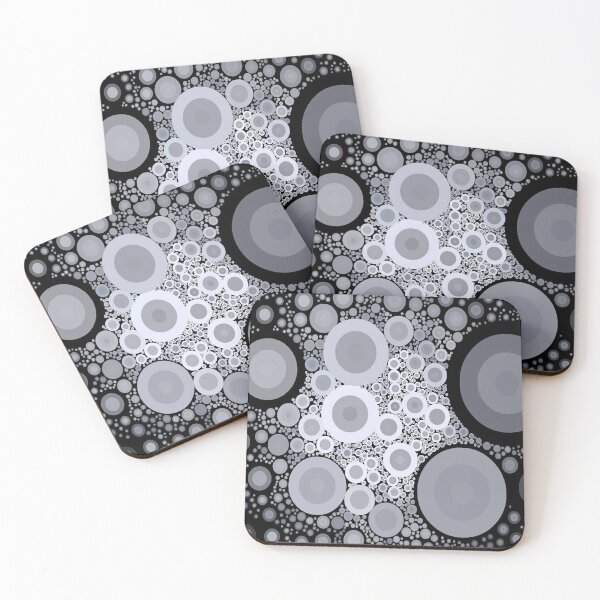 Item preview,  Cute Aesthetic White Cercles pattern gift for digital art lover  designed and sold by AYACHI90.