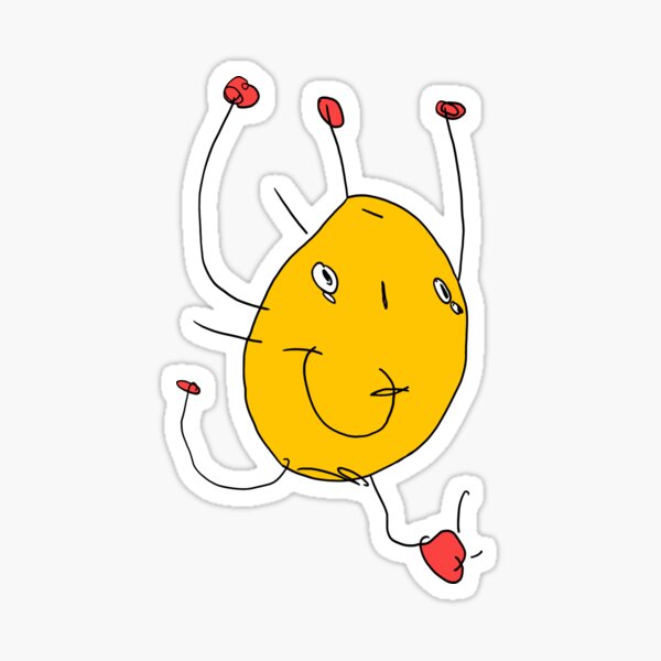 Jumpy Shmoo Sticker