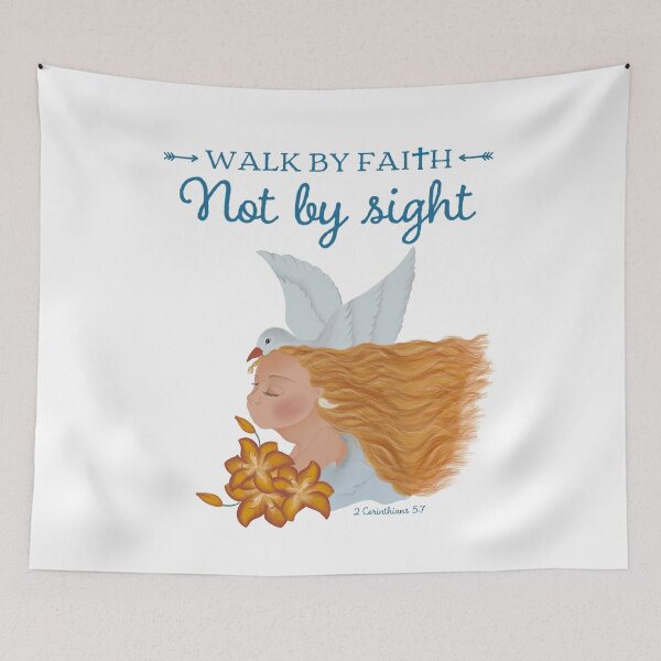 Item preview, For we walk by faith not by sight designed and sold by Shanuarts.