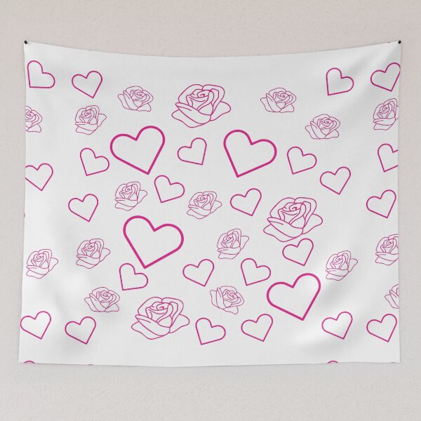 Item preview, Hearts and Flowers A Fun Pattern For Valentine’s Day designed and sold by Christine Clayton.