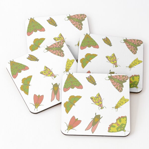 Item preview, Colorful moths designed and sold by NormaJeaneStudio.