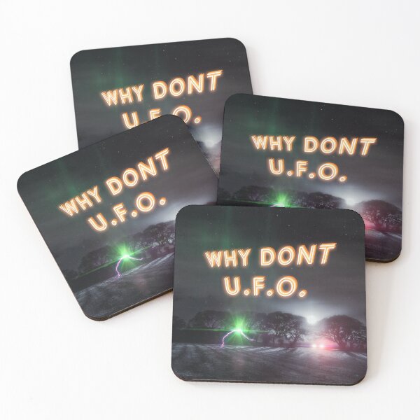 Item preview, Why dont UFO humour alien design designed and sold by simonbratt.