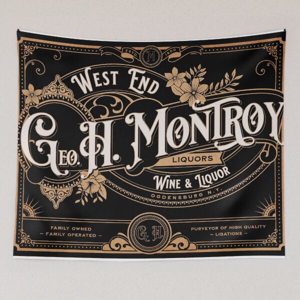 Item preview, G.H. Montroy Fine Liquor  designed and sold by JustB0b.