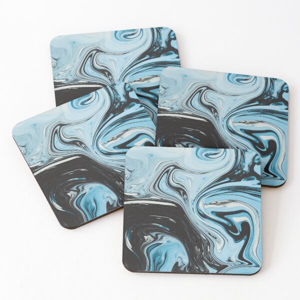 Item preview, ice skating - abstract liquid paint designed and sold by Silly Lily.