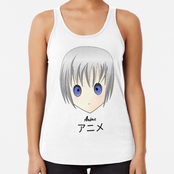 Anime Face Tank Tops Redbubble