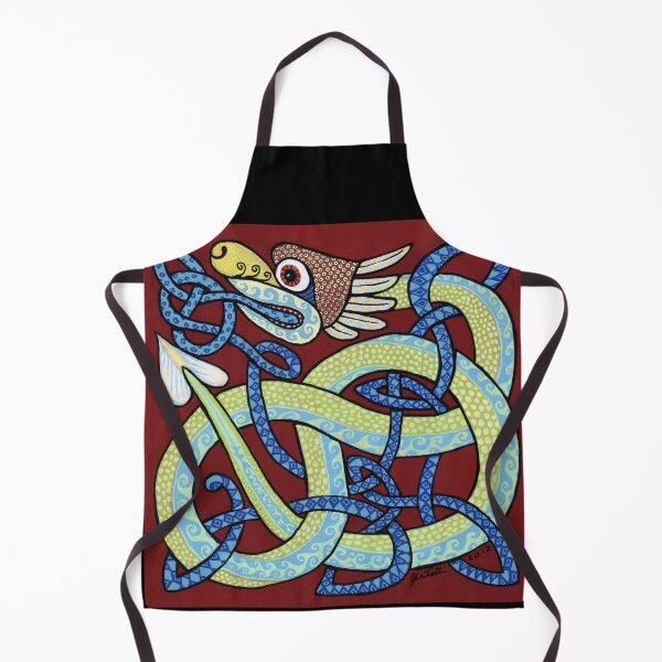 Item preview, Celtic Serpent in Red designed and sold by jwintercollins.
