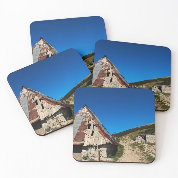 Item preview, Old Bosnian house with holes in the roof in the old Bosnian village of Lukomir designed and sold by Mahirov Shop.