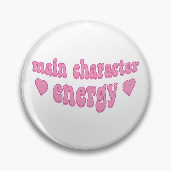 Item preview, Main Character Energy Pink Lettering designed and sold by lunanova.