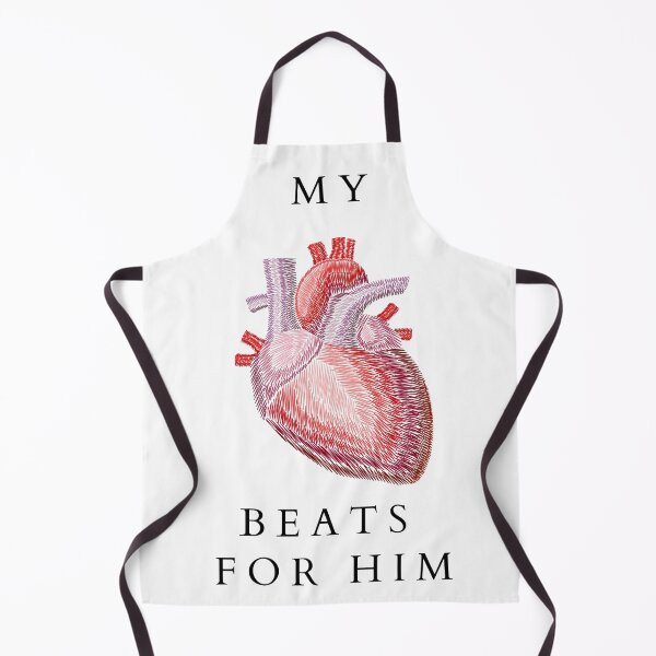 Item preview, Valentine's Day - My heart beats for him designed and sold by StefsDesign.