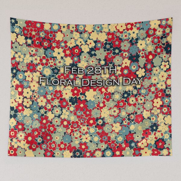 Item preview, I LOVE FLORAL DESIGN DAY designed and sold by REALDesign-Shop.