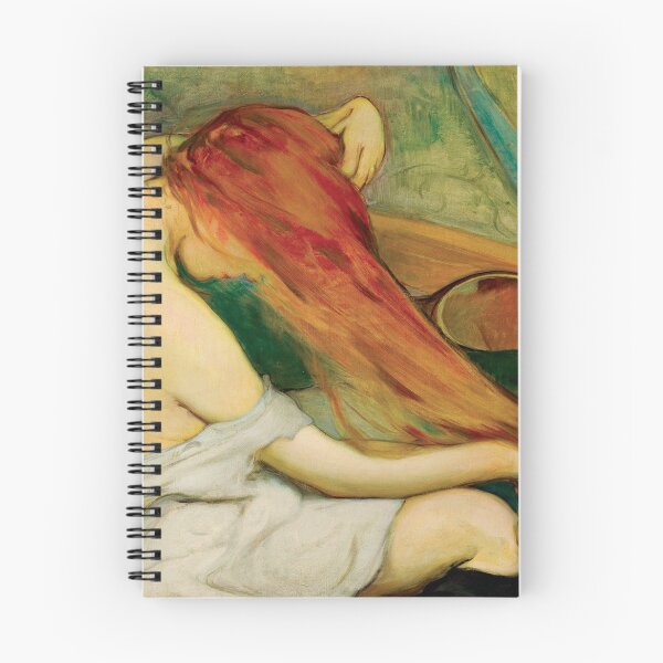 Item preview, Woman Combing Her Hair - Wladyslaw Slewinski designed and sold by brushandframes.