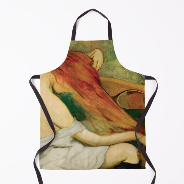 Item preview, Woman Combing Her Hair - Wladyslaw Slewinski designed and sold by brushandframes.