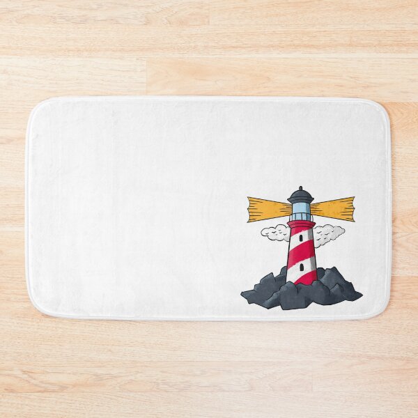 Item preview, Lighthouse on the Rocks designed and sold by Rumblefoxx.