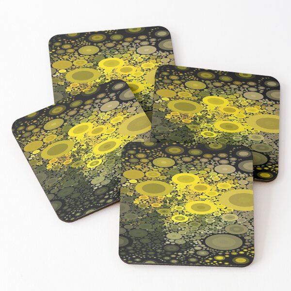 Item preview, Yellow Aesthetic Minimal Cercles Pattern designed and sold by AYACHI90.