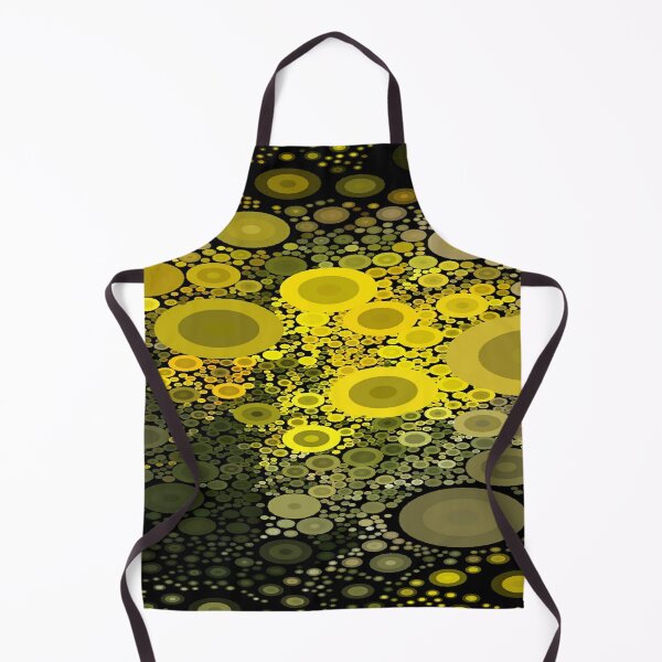 Item preview, Yellow Aesthetic Minimal Cercles Pattern designed and sold by AYACHI90.