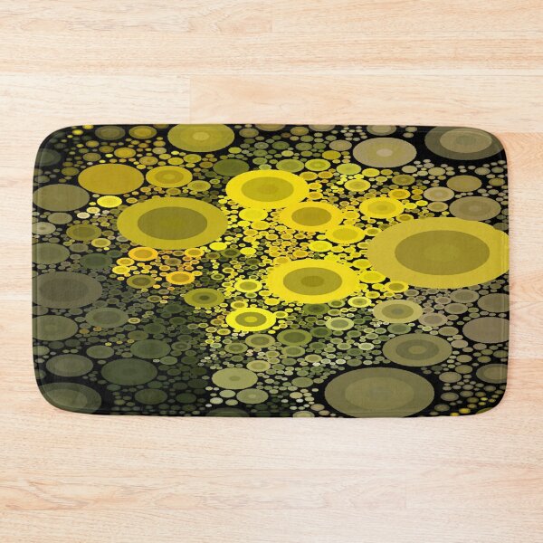 Item preview, Yellow Aesthetic Minimal Cercles Pattern designed and sold by AYACHI90.