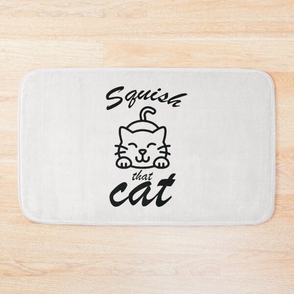 Item preview, Squish That Cat,gift for cat lover,gift for cat owner ,gift for cat mom ,gift for catholic friend ,gift for cat lover man designed and sold by FELTA.