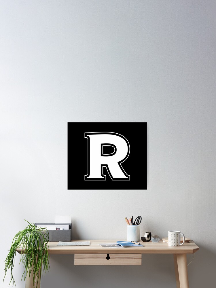 Thumbnail 2 of 3, Poster, Monogram: R (Modesto) designed and sold by mccalluw.