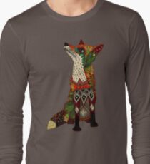 Camiseta de manga larga zorro amor