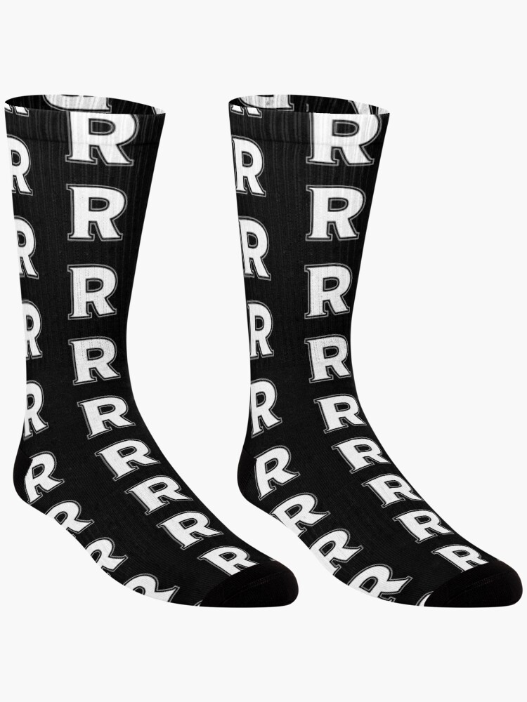Thumbnail 3 of 5, Socks, Monogram: R (Modesto) designed and sold by mccalluw.