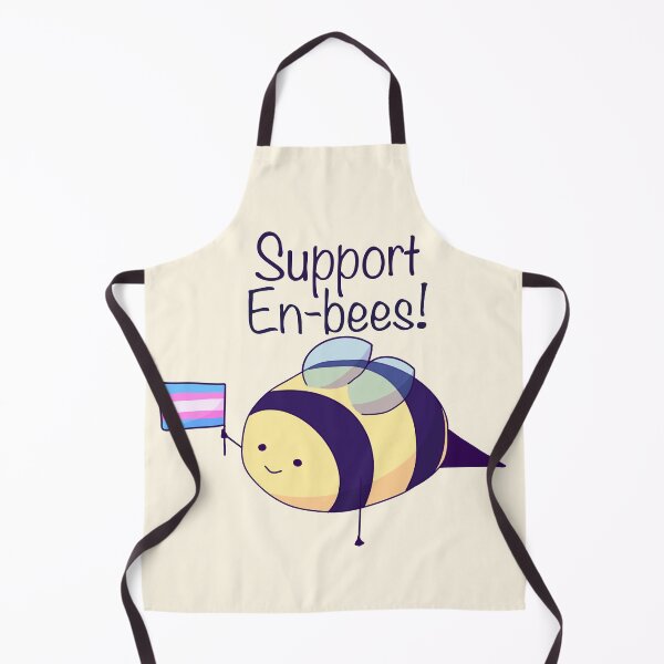 Item preview, "Support En-bees!" Nonbinary Transgender Pride designed and sold by ForTheFrogWar.