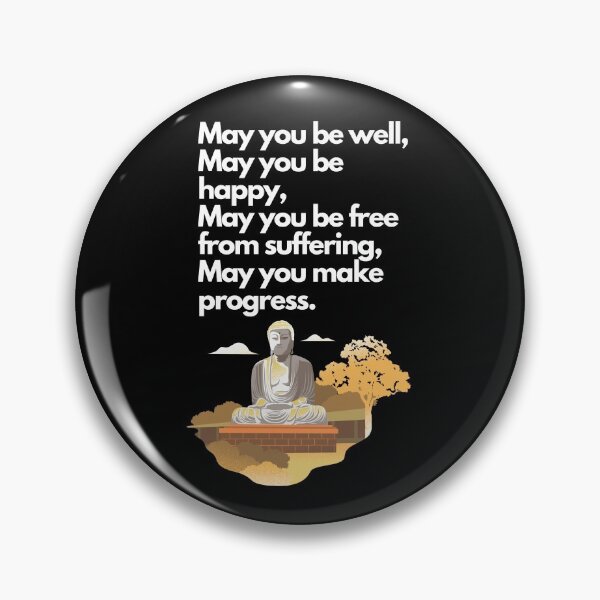 Item preview, May You Be Well and Happy, Loving-Kindness designed and sold by mustardblack.