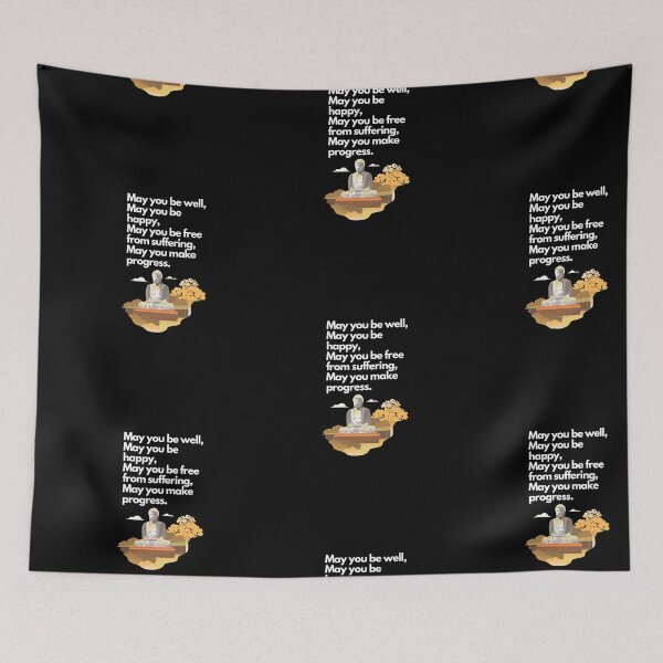 Item preview, May You Be Well and Happy, Loving-Kindness designed and sold by mustardblack.