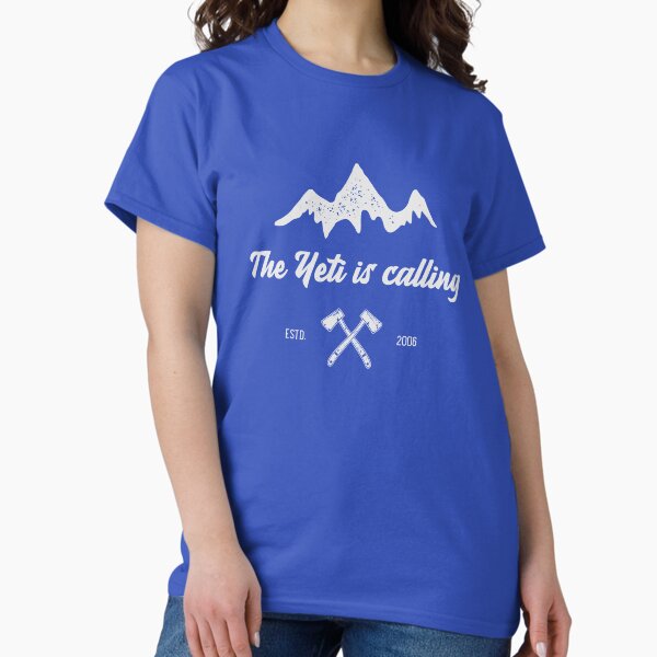 Item preview, The Yeti is calling Expedition Everest designed and sold by QuirkyKingdom.