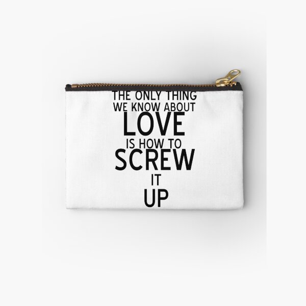 Item preview, The Umbrella Academy-Inspired "How to Screw It Up" designed and sold by mulberrydragon.