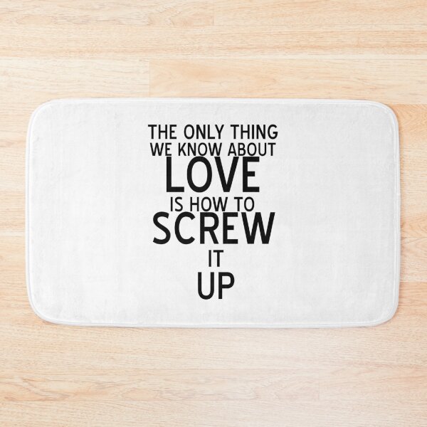 Item preview, The Umbrella Academy-Inspired "How to Screw It Up" designed and sold by mulberrydragon.