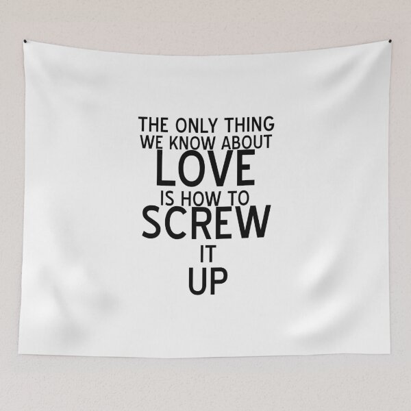 Item preview, The Umbrella Academy-Inspired "How to Screw It Up" designed and sold by mulberrydragon.