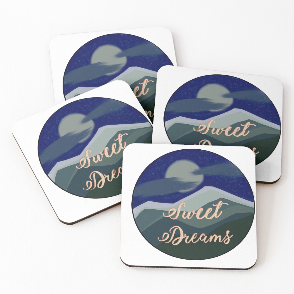 Item preview, Coasters (Set of 4) designed and sold by RiaDoodle.
