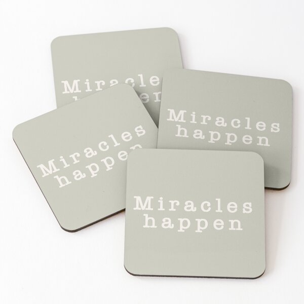Item preview, Miracles happen  designed and sold by Parydish.